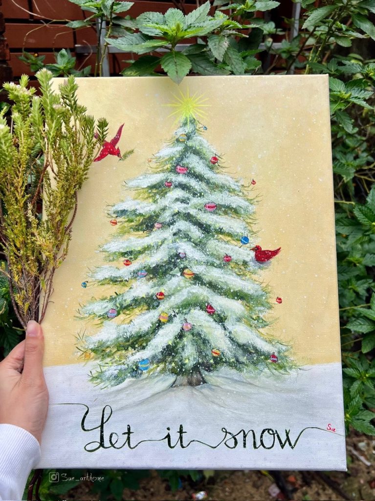Acrylic - Christmas Tree