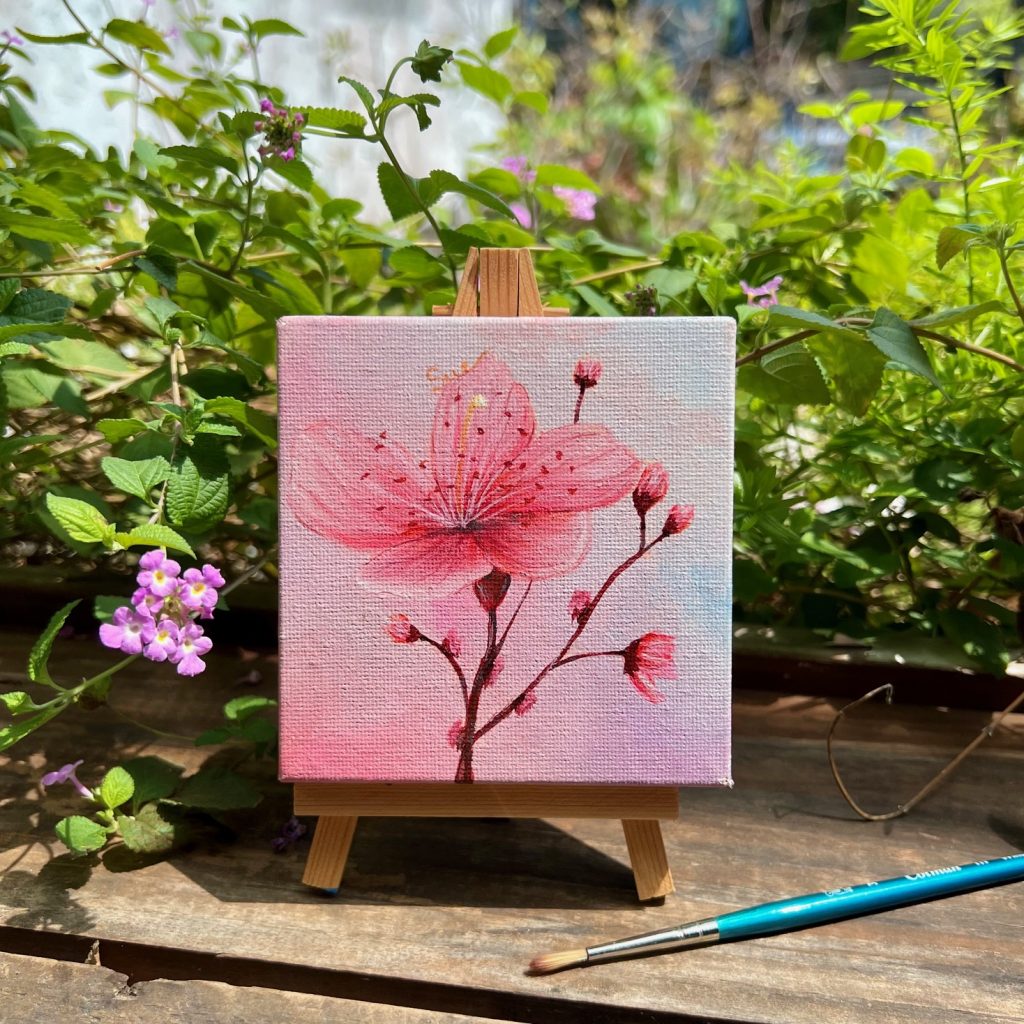 Acrylic - Mini Cherry Blossom
