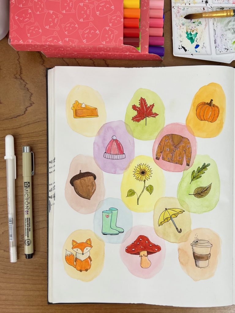 Marker - Fall Bucket List