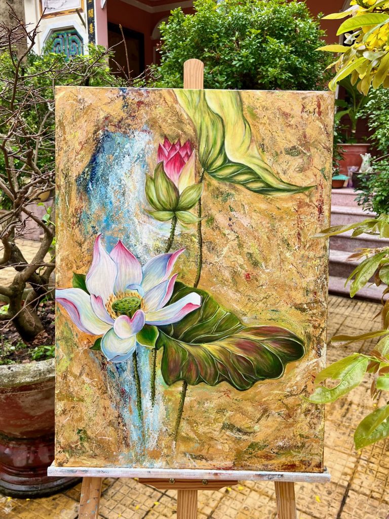Acrylic - Lotus