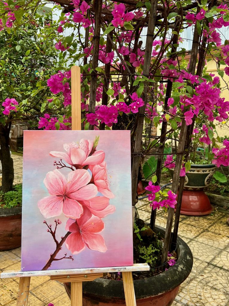 Acrylic - Cherry Blossom