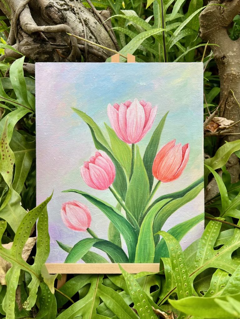 Acrylic - Tulip